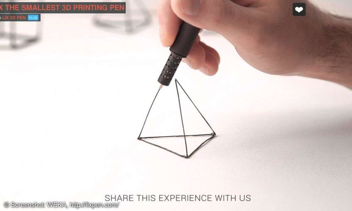 Lix Pen 3D-Freihand-Drucker