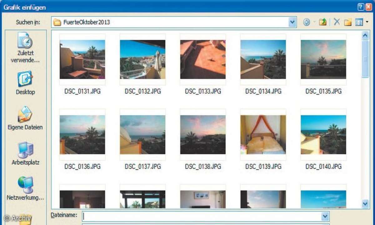 Fotoalbum, Powerpoint