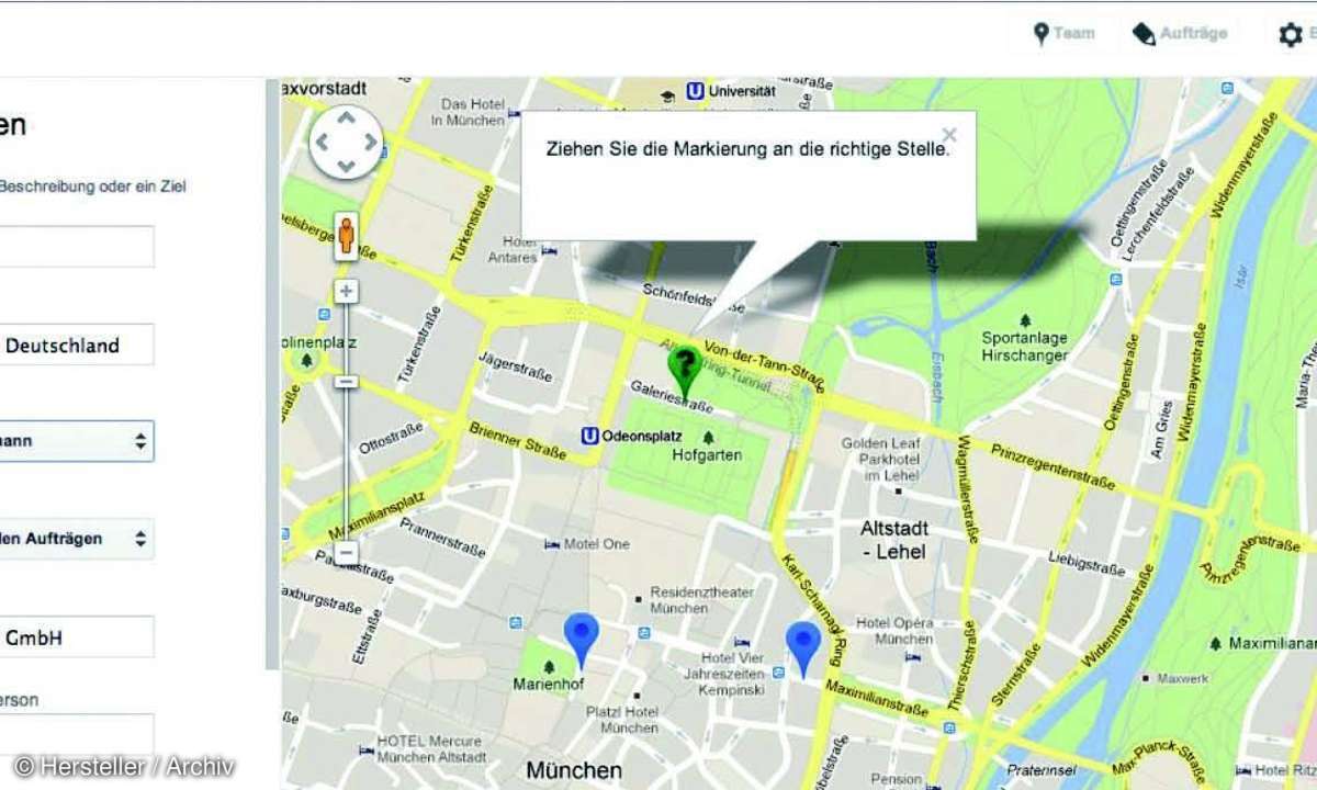 Geoinformations-Dienste