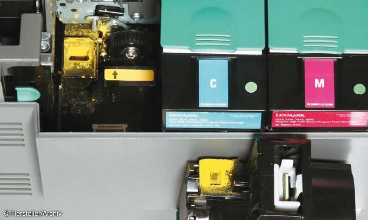 multifunktionsgeräte, drucker, Lexmark X544n