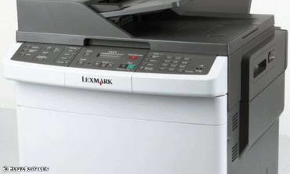 multifunktionsgeräte, drucker, Lexmark X544n