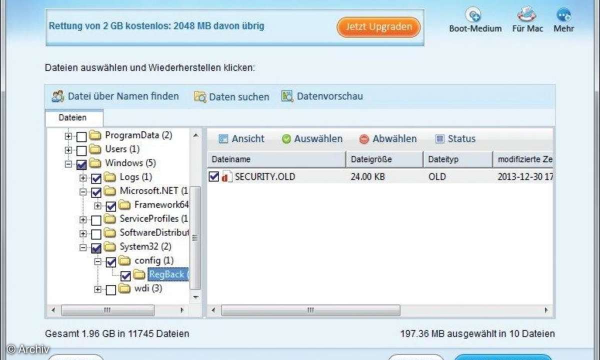 SSD-Datenrettung