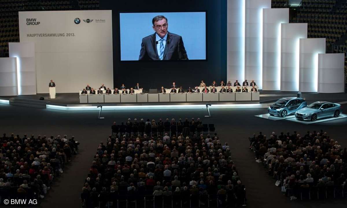BMW AG Hauptversammlung