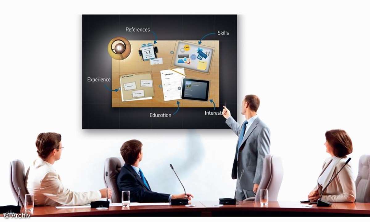 Mit dem Powerpoint-Ersatz können Sie überzeugend präsentieren.