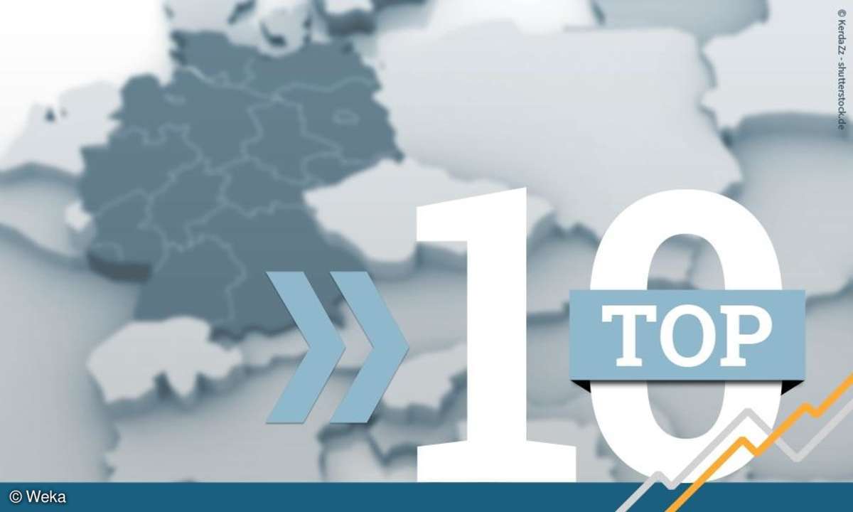 Bestenliste: Wirtschaftsregionen Deutschland