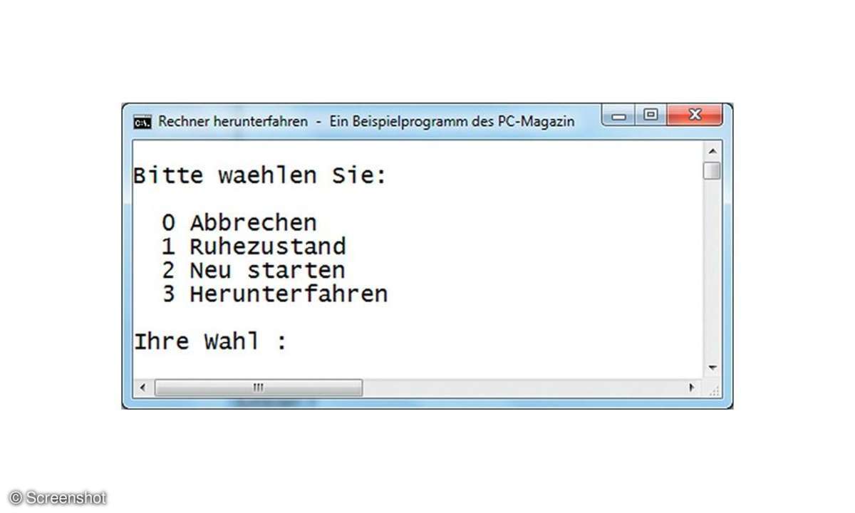 Batch -Programmierung