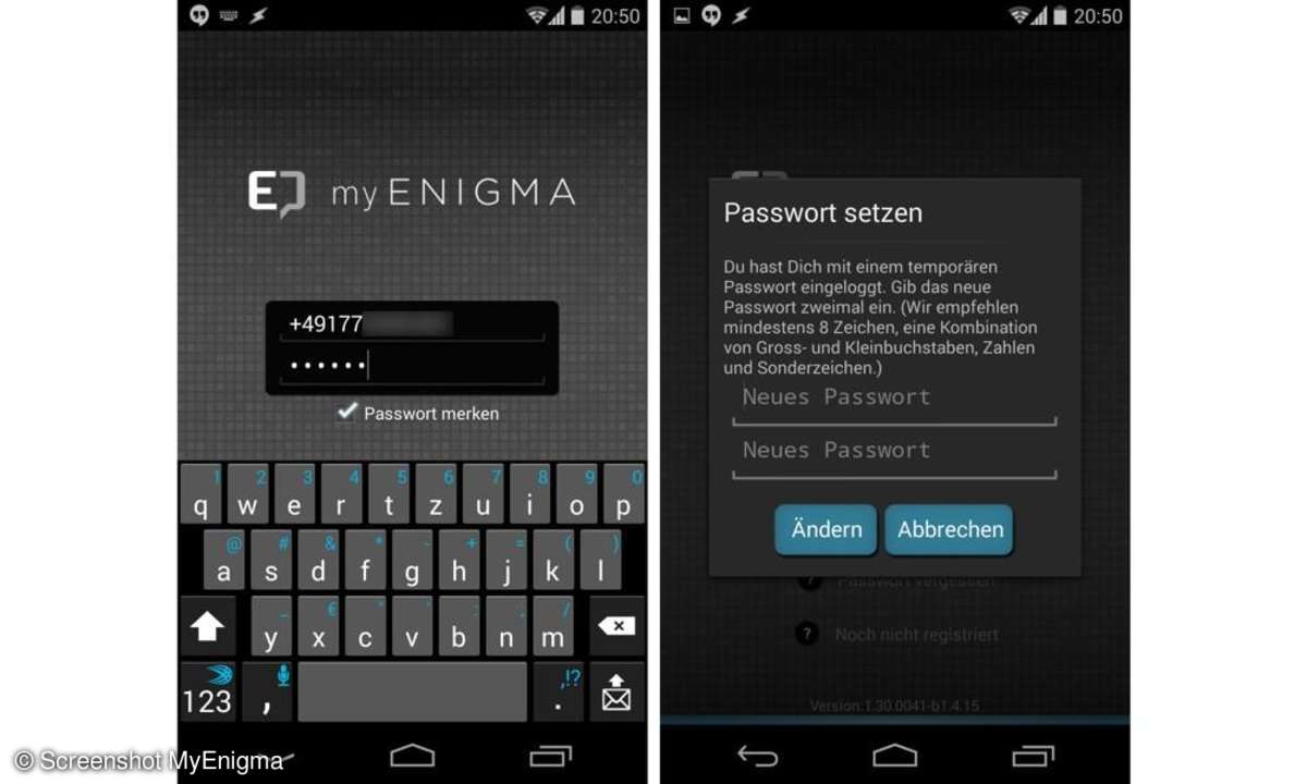 MyEnigma, Whatsapp, Alternative