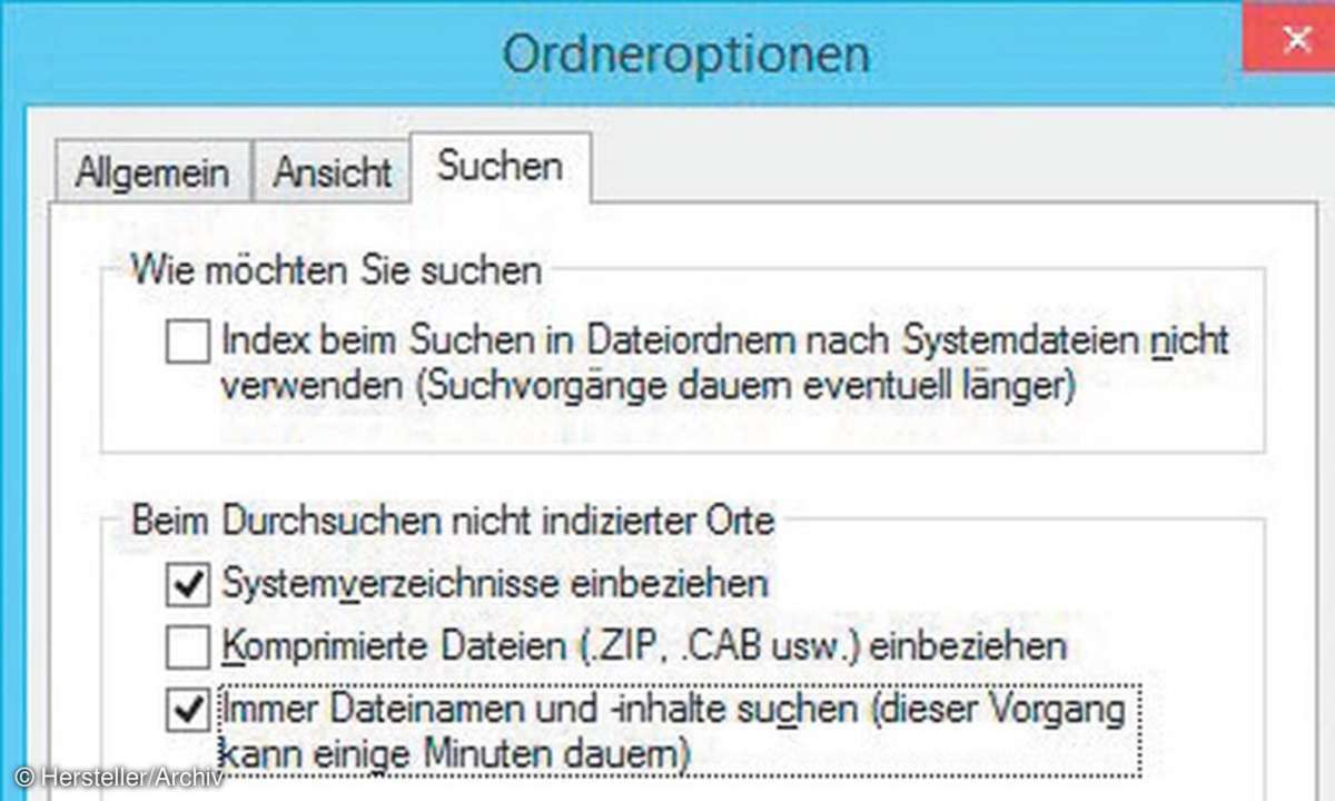 Windows,Ordneroption