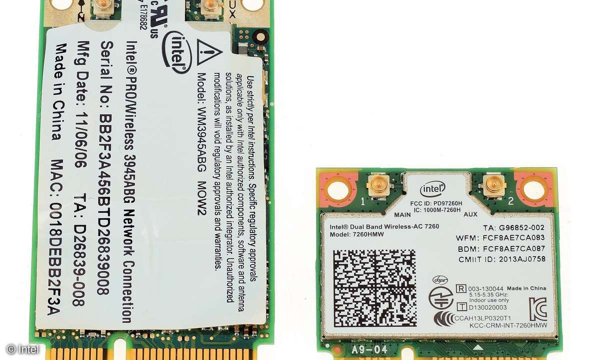 PCIe,WLAN-Karte,Intel