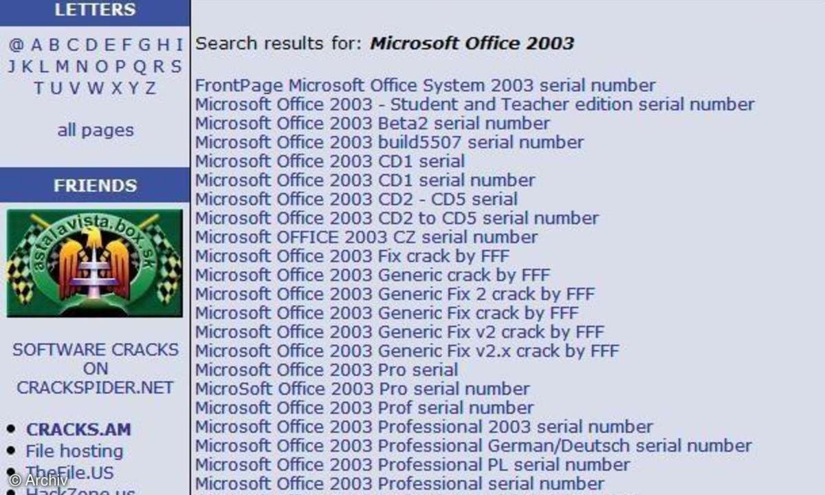 Software saugen - Demos freischalten