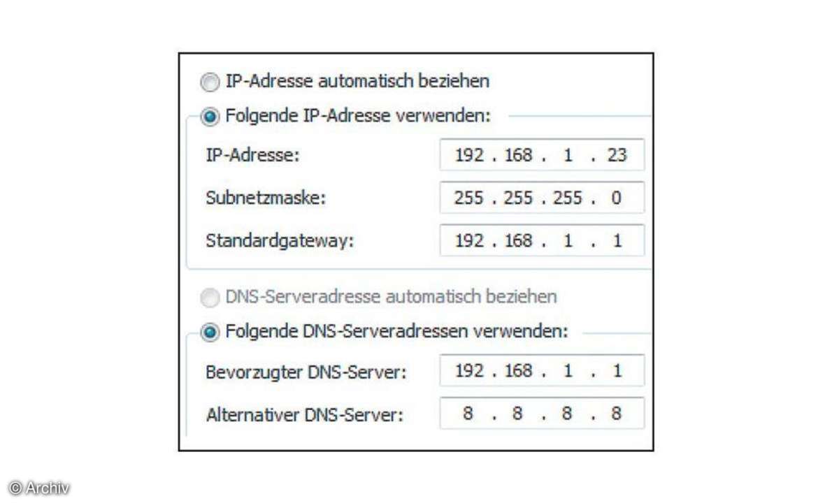 Router, Firmware, Netzwerkeinstellungen, statische Adresse, Nichterreichbarkeit des Routers