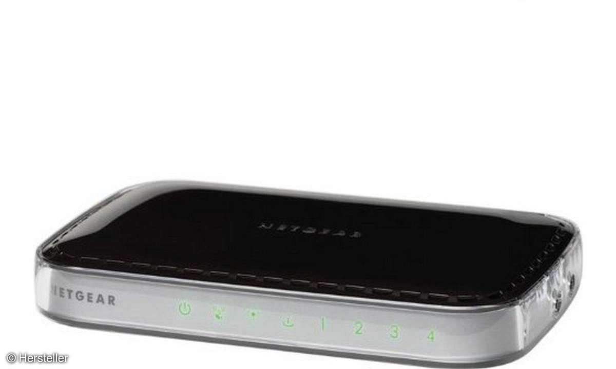 WLAN, Router, Netgears RangeMax N150/100PES