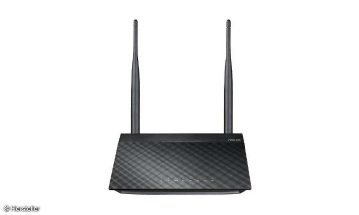 WLAN, Router, Asus RT-N12 Ver. D N300 Black Diamond
