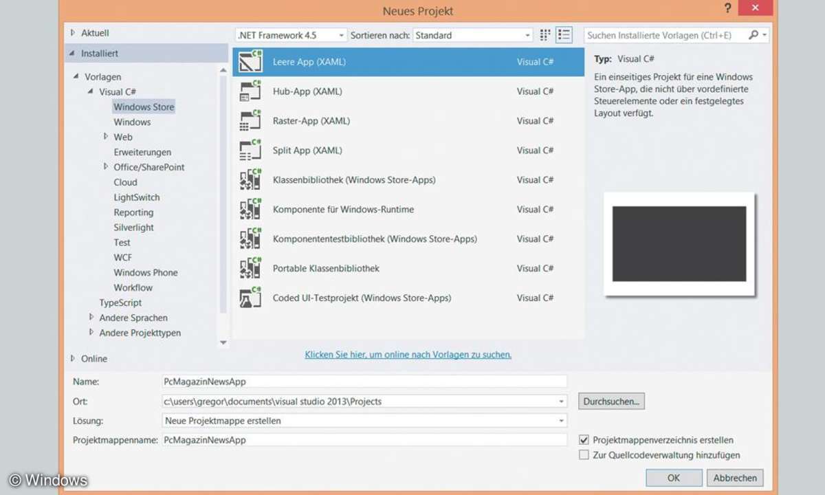 Visual Studio Express 2013