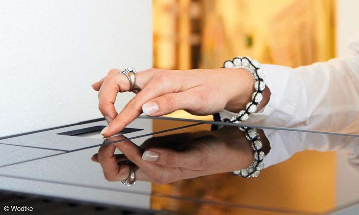Touch-Panel für Wodtke-Pelletofen