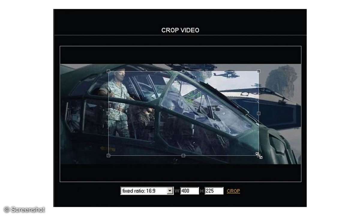 Videotoolbox,Crop-Funktion