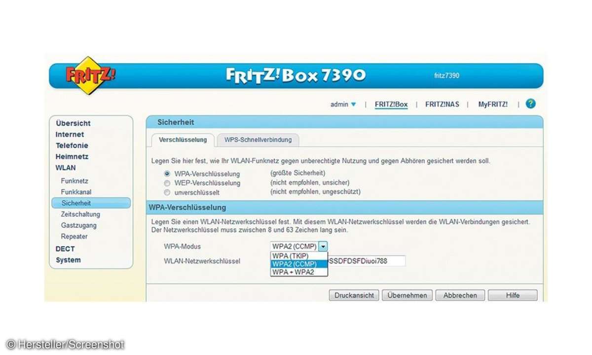 WLAN,Heimnetz,Sicherheit