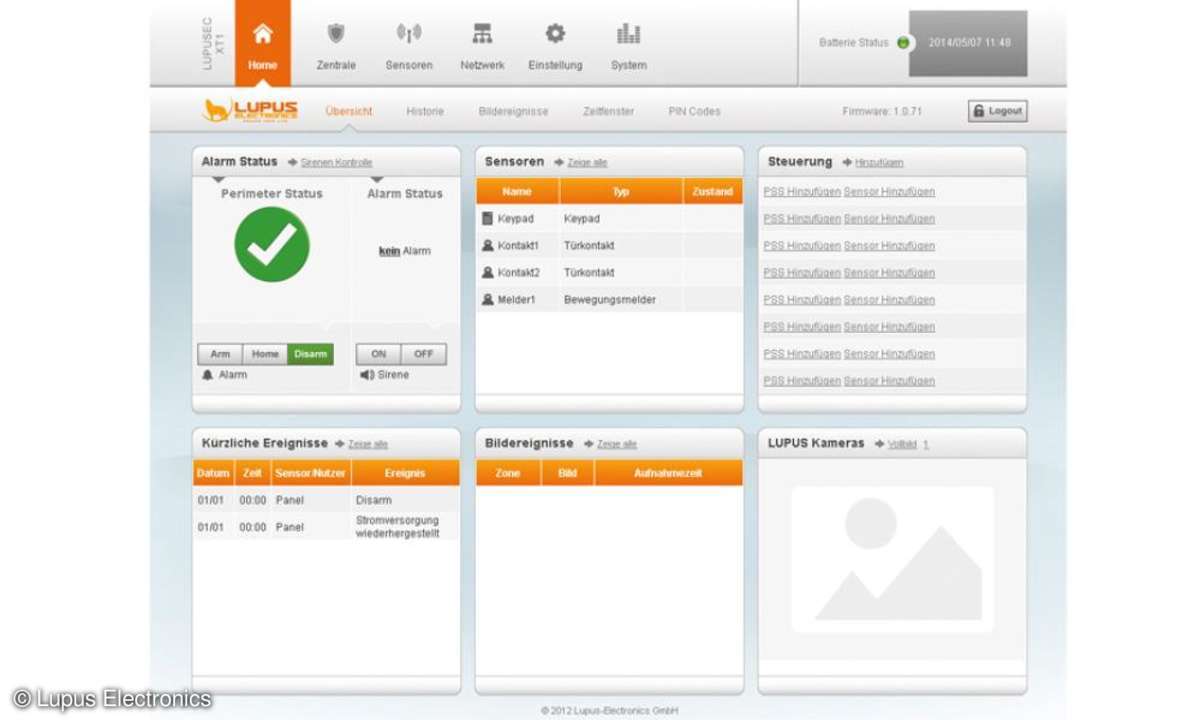 Lupus Electronics Alarmanlage