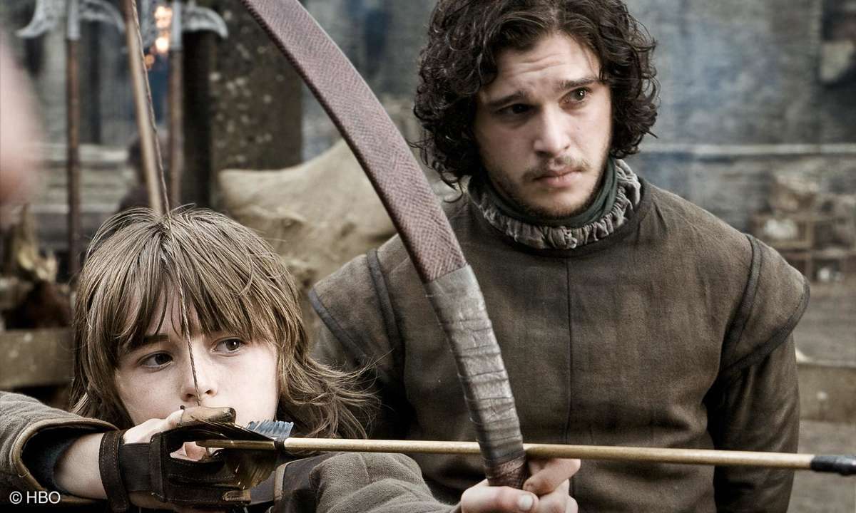 Game of Thrones Bran Stark & Jon Snow Desktop Wallpaper