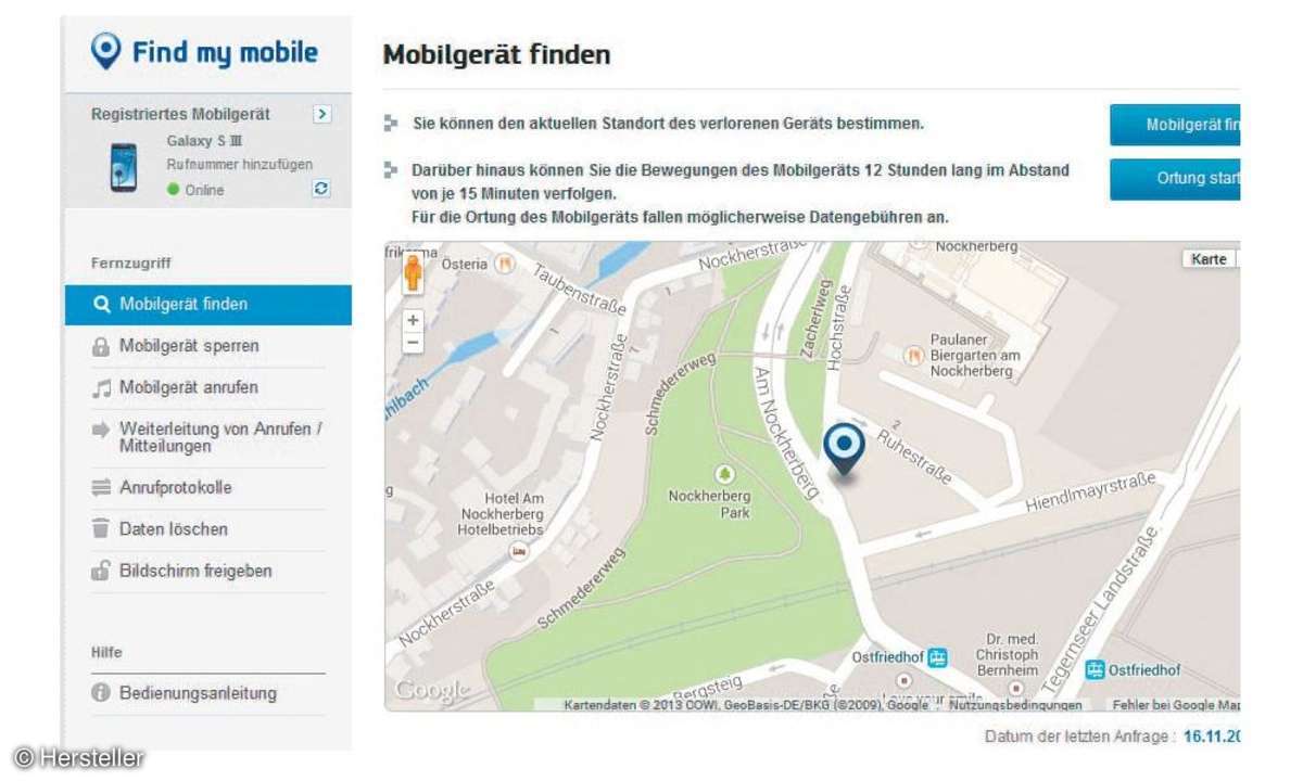Find my Mobile