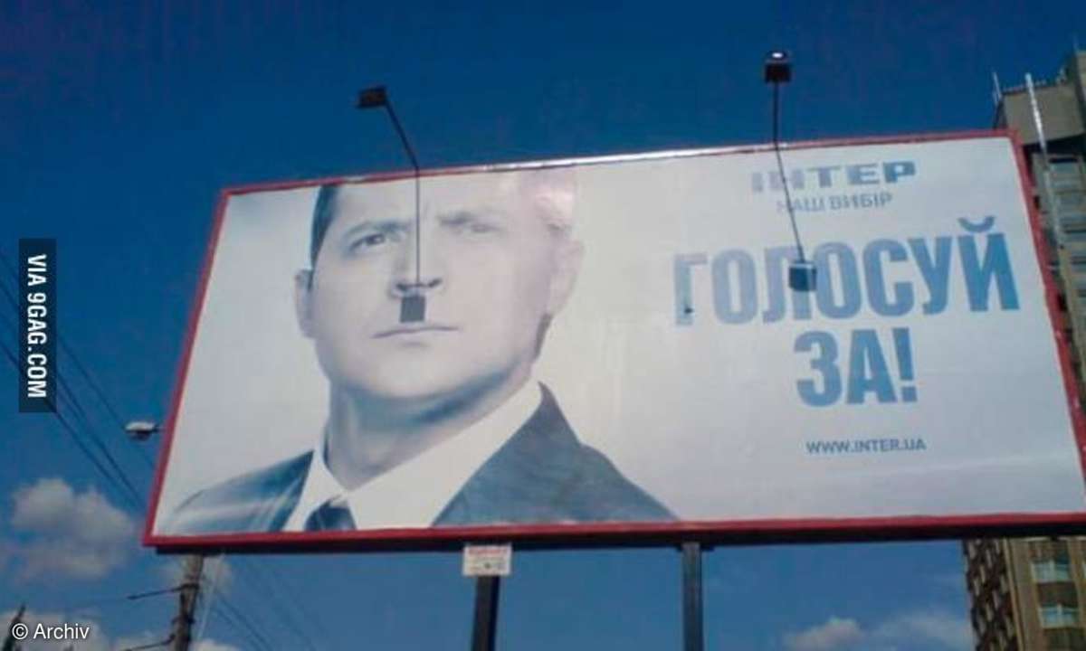 Ungünstiger Schatten