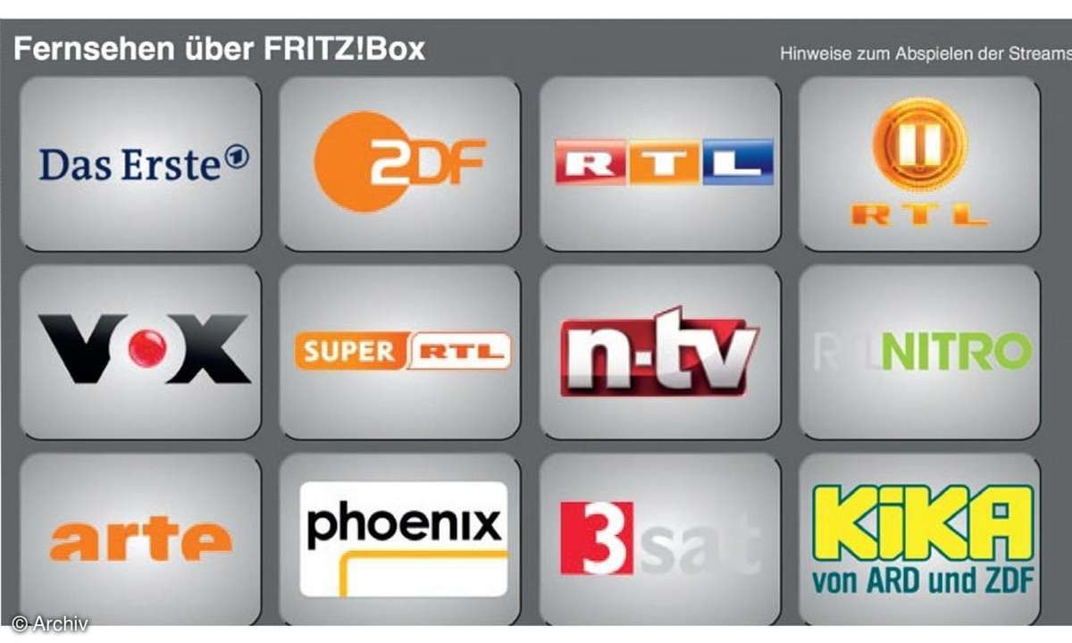 Fritzbox Screenshot