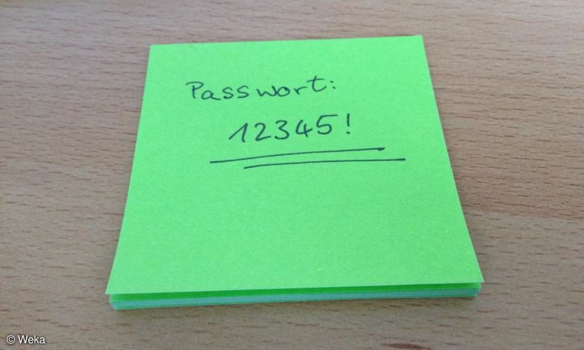 Passwort nicht notieren