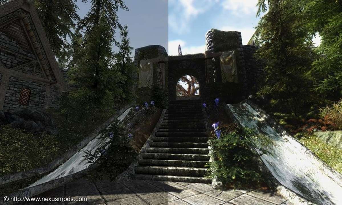 skyrim grafik