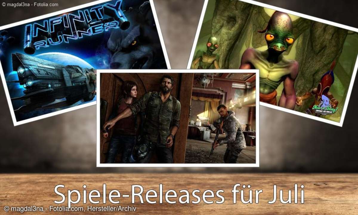 Spiele-Releases: Wir zeigen Ihnen alle wichtigen Neuerscheinungen im Juli.