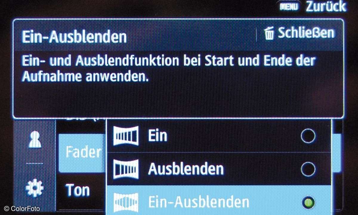 Samsung NX30: Bedienung
