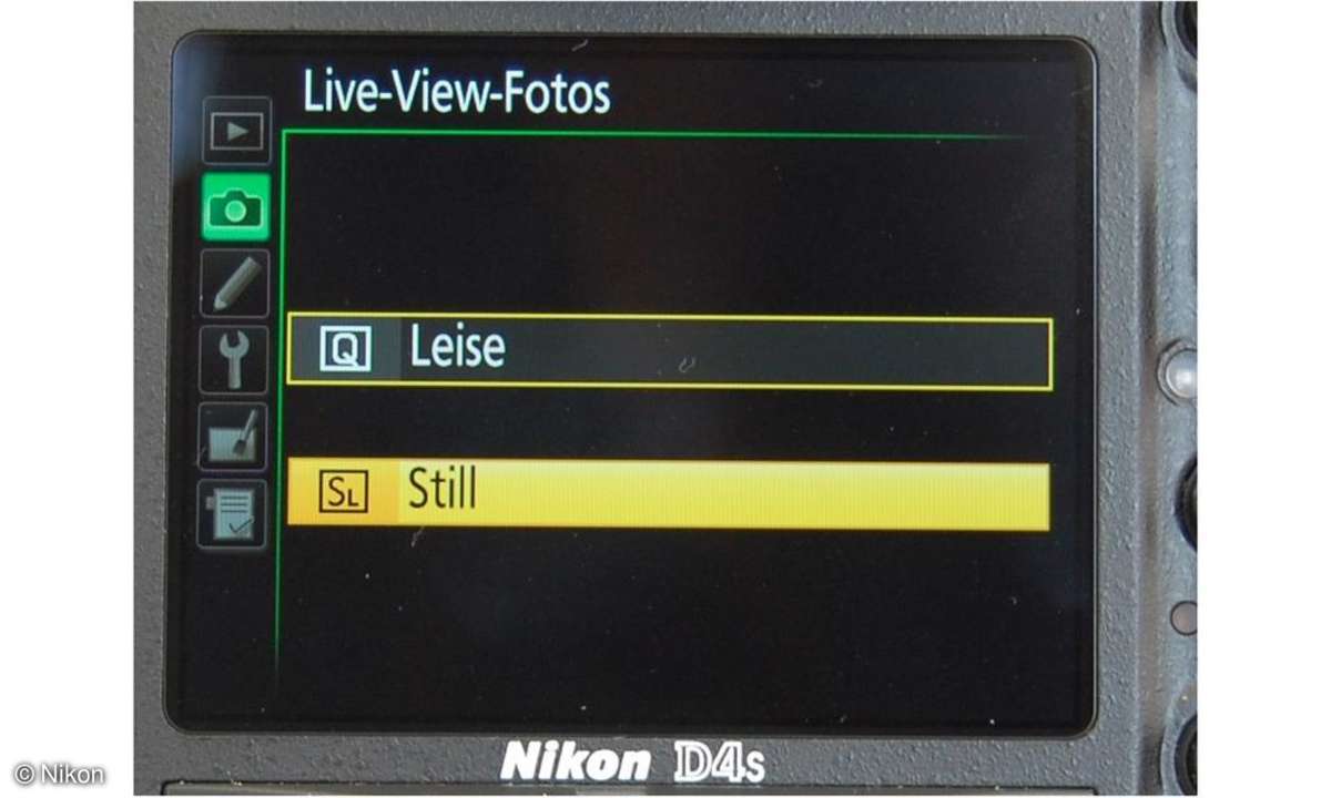 Nikon, D4s, Live-View
