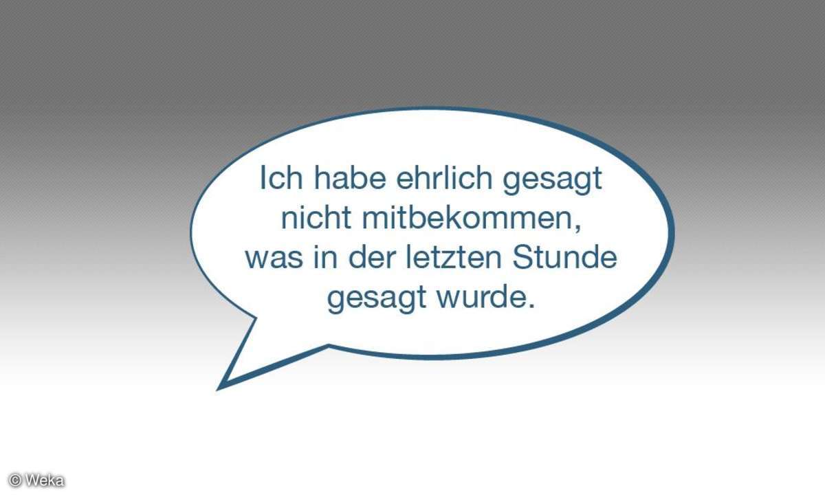 Trick 10 - Selbstironie