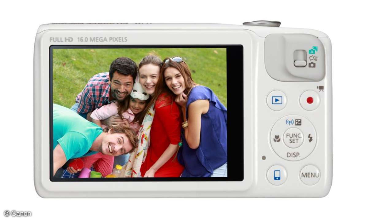 Canon Powershot SX600 HS hinten