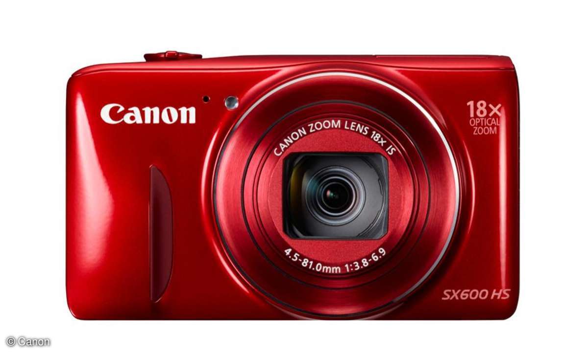Canon Powershot SX600 HS in rot