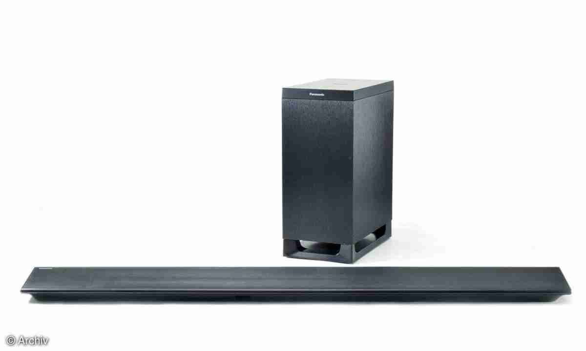 Soundbar: Panasonic SC-HTB880 im Test - connect-living