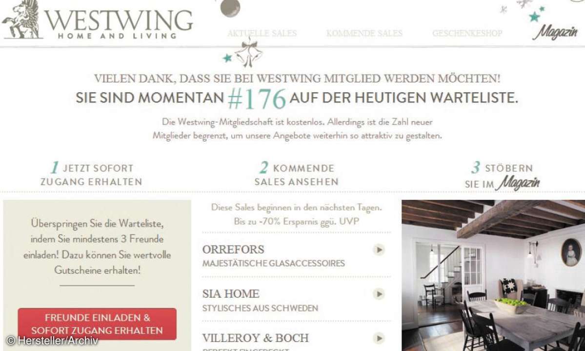 Westwing, shop,internet