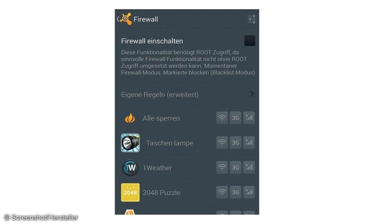 Firewall,App,Android,avast