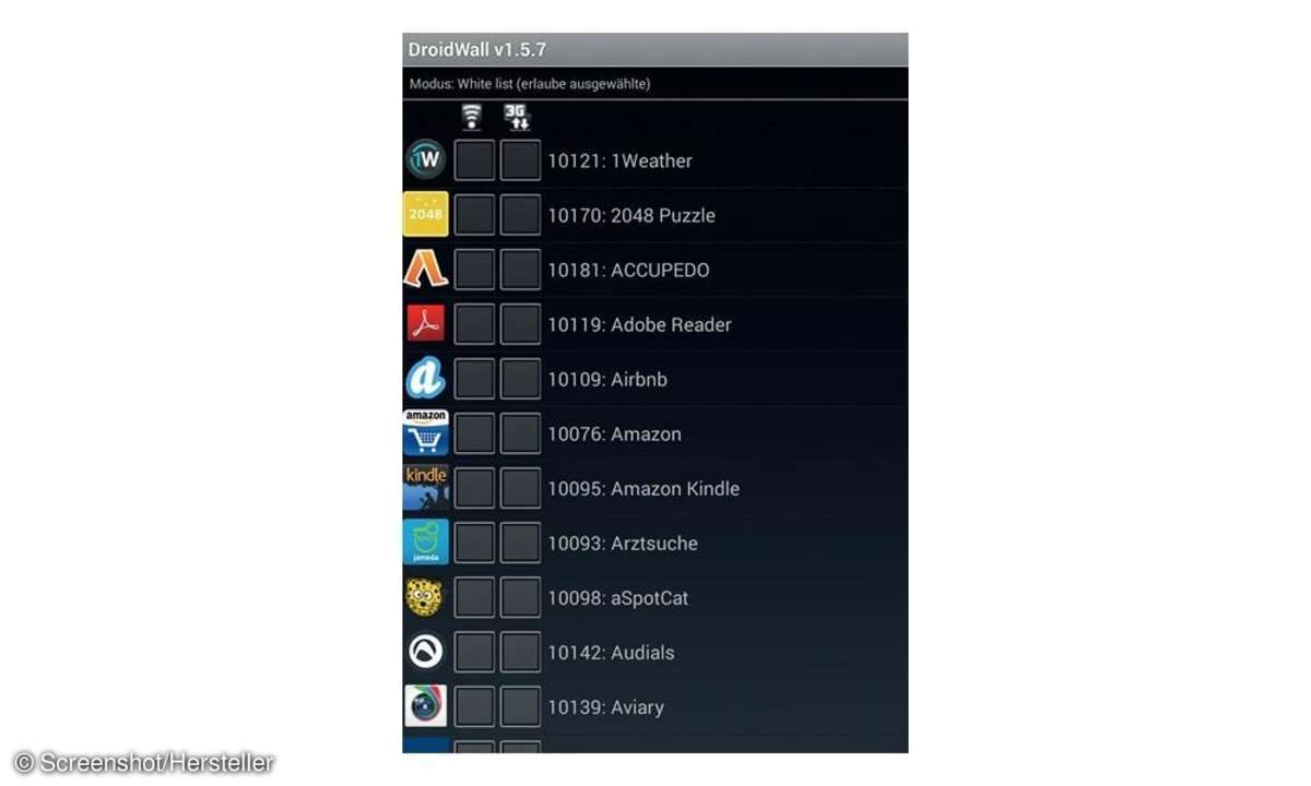 Firewall,App,Android,Droidwall