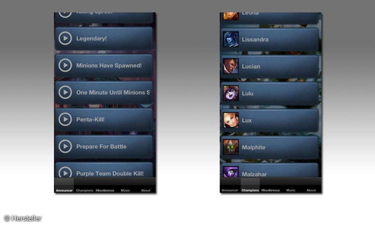 Soundboard For League of Legends