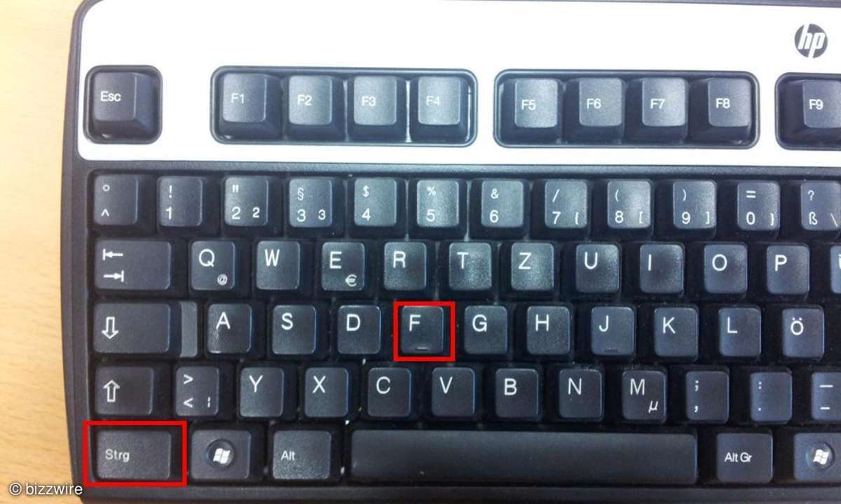 Microsoft Word,Tastenkombination