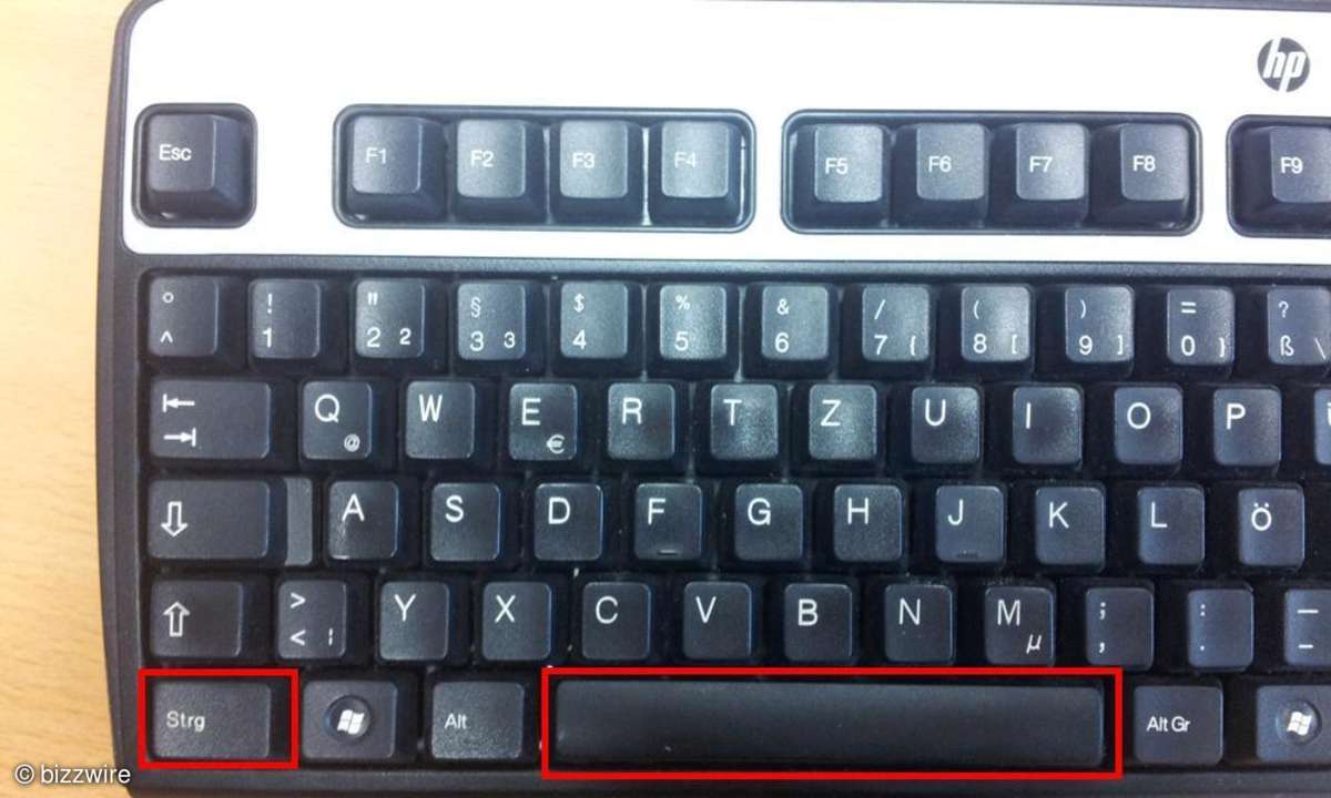 Microsoft Word,Tastenkombination
