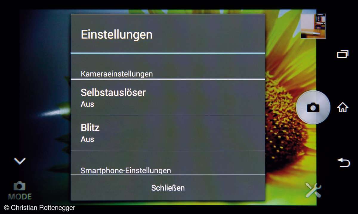 App für das Smartphone