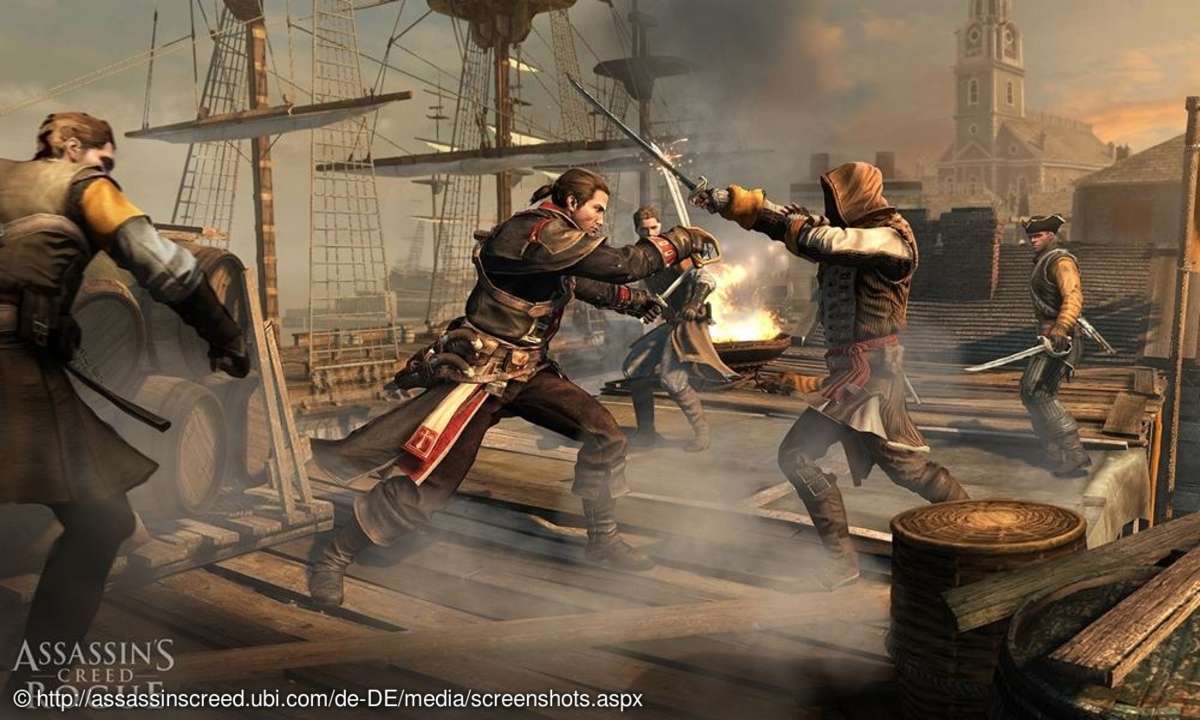 Assassin's Creed: Rogue erscheint am 11. November 2014 für PS3 und Xbox 360.