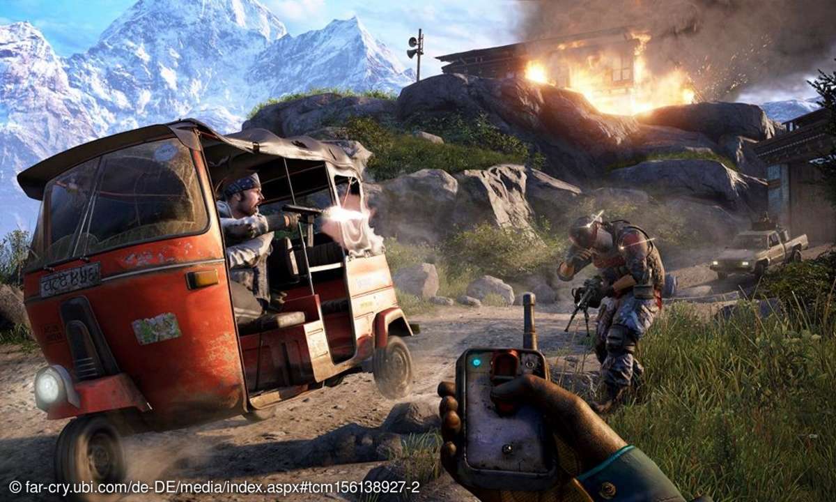 Far Cry 4 erscheint am 18. November 2014 für PS4, Xbox One, PS3, Xbox 360 sowie als PC-Version.