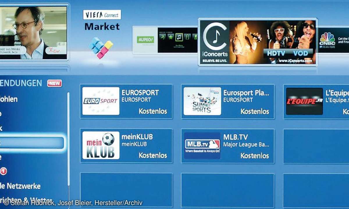 smart-tv, fernseher, Panasonic Smart Viera