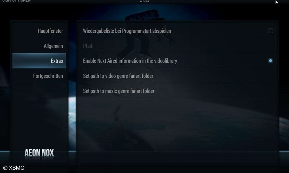 XBMC, Skins, Look, Oberfläche, Software, Mediacenter, Film, Musik
