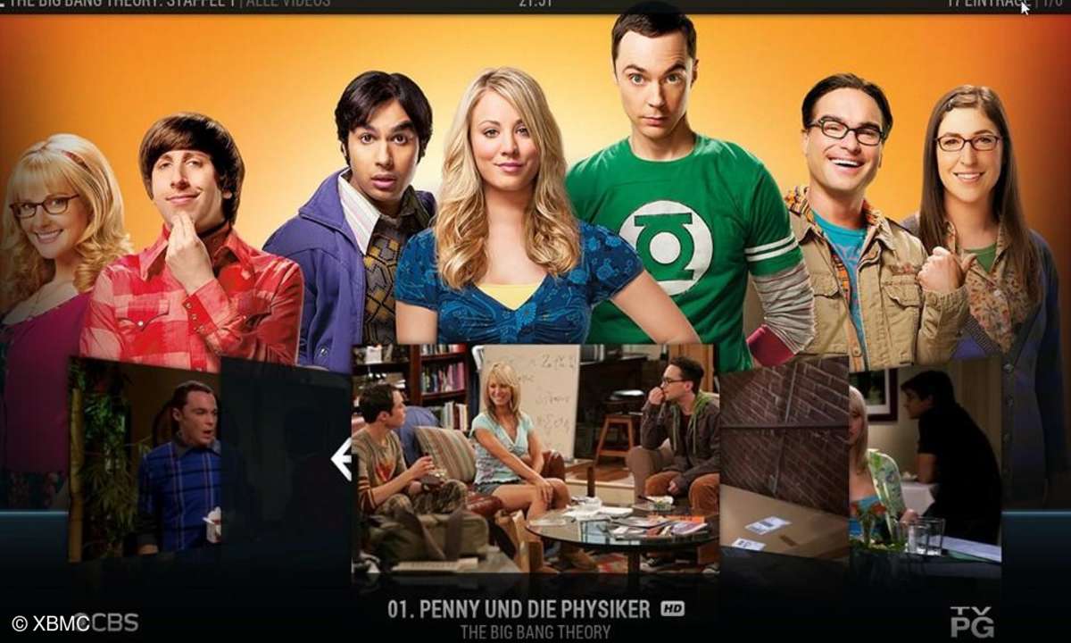 XBMC, Skins, Look, Oberfläche, Software, Mediacenter, Film, Musik