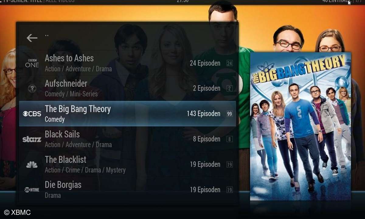 XBMC, Skins, Look, Oberfläche, Software, Mediacenter, Film, Musik
