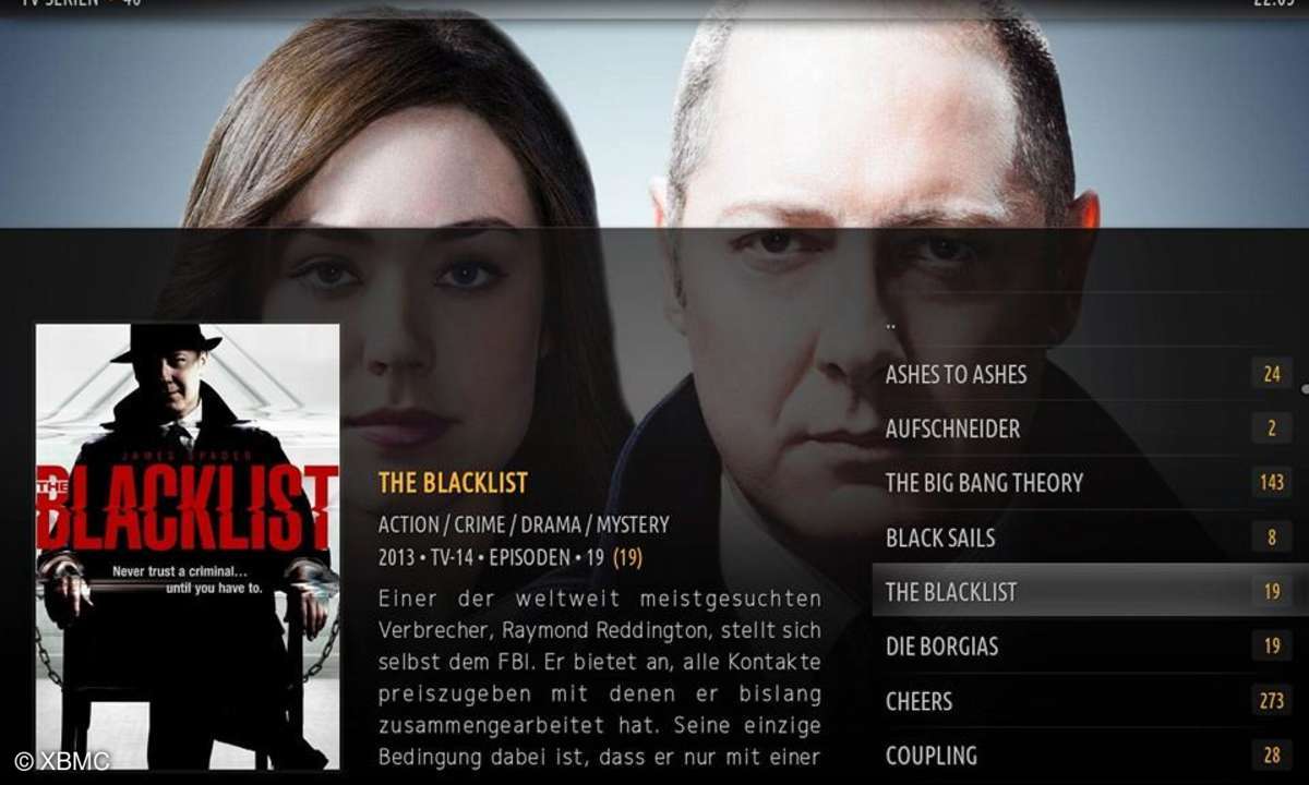 XBMC, Skins, Look, Oberfläche, Software, Mediacenter, Film, Musik