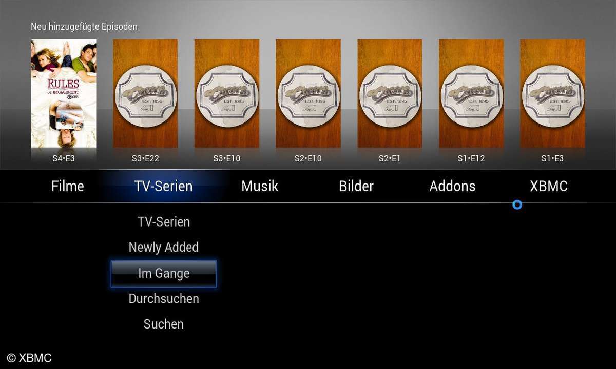 XBMC, Skins, Look, Oberfläche, Software, Mediacenter, Film, Musik